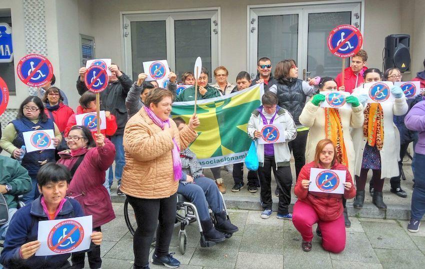 Concentracion en Noia AccesibilidadeXa 2