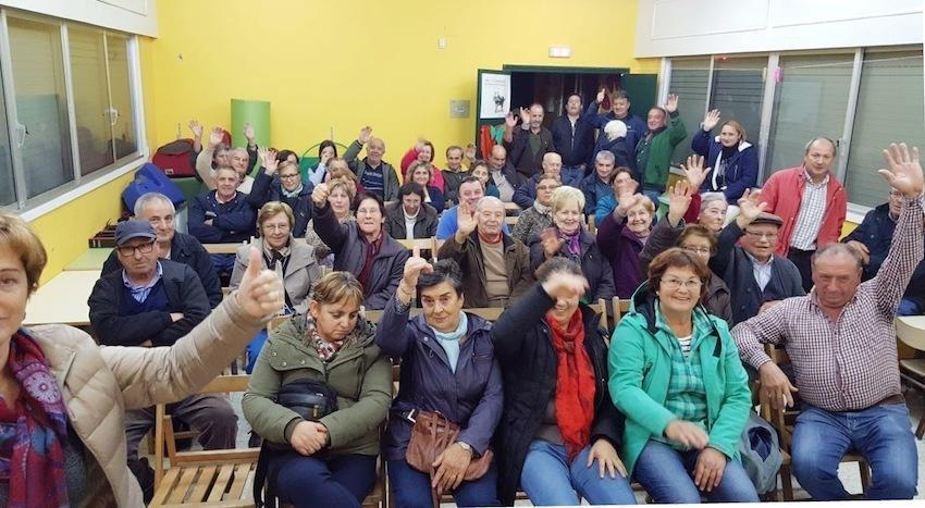 Asemblea vecinal na parroquia carballesa de Goians