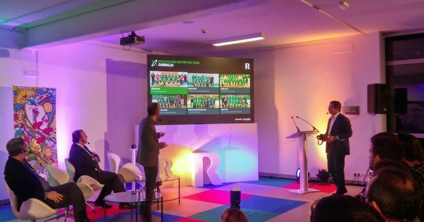 Presentacion da nova television do Balonman Xiria