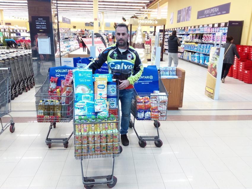 Os Bombeiros colaboraron coa Gran Recollida de Alimentos