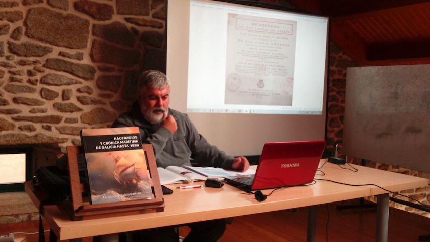 Fernando Patricio Cortizo en Muxia