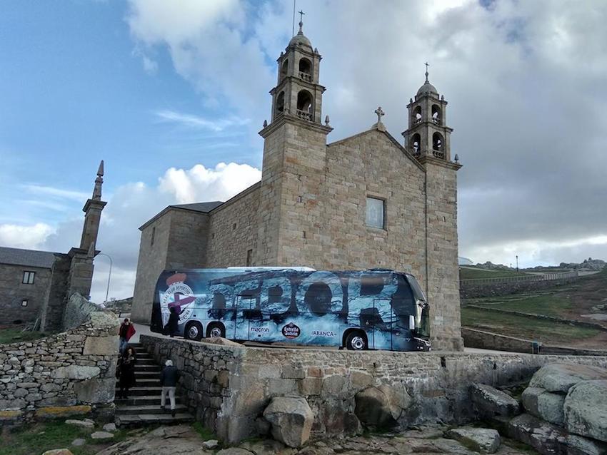 Bus do Depor na Barca