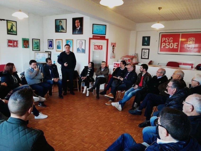Valentin Gonzalez Formoso en Camarinas