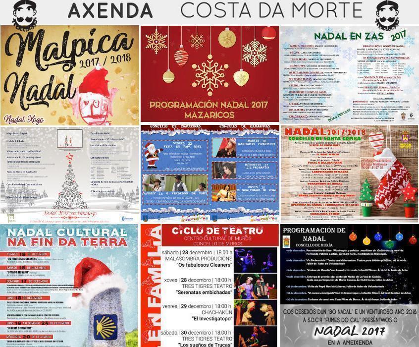 Axenda-Costa-da-Morte-de-Nadal-Fin de ano 2017