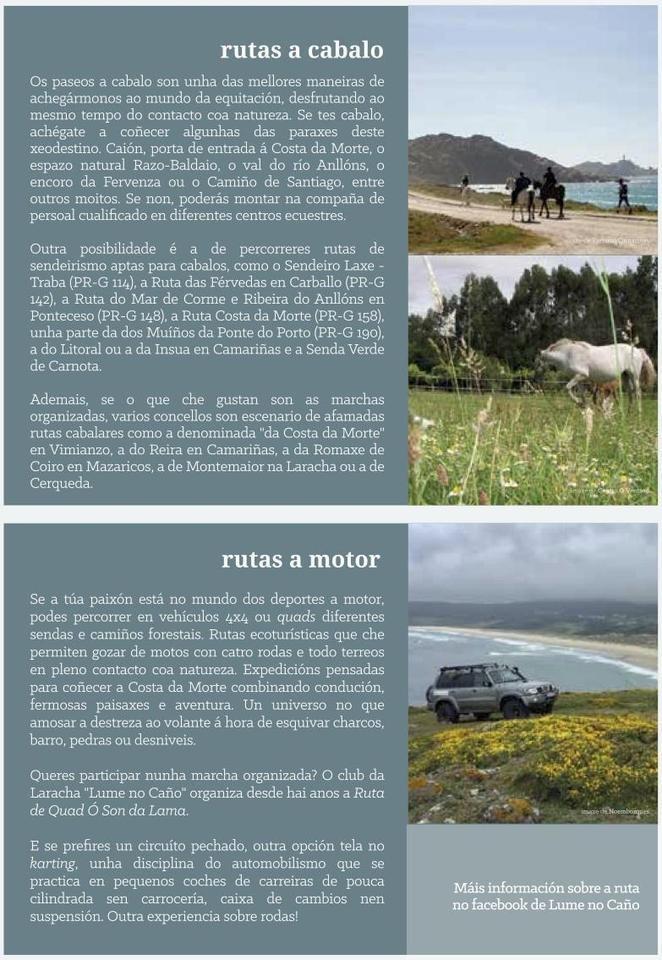 Folleto Experiencia CMAT Costa da Morte por terra-Rutas a Cabalo