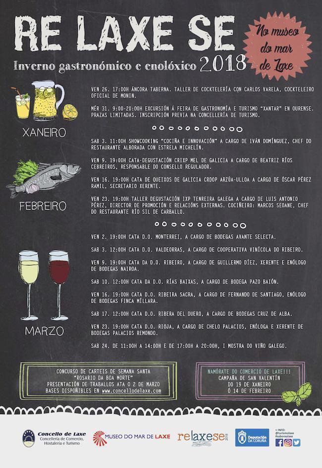 cartel primer trimestre relaxese 2018 - concello de laxe