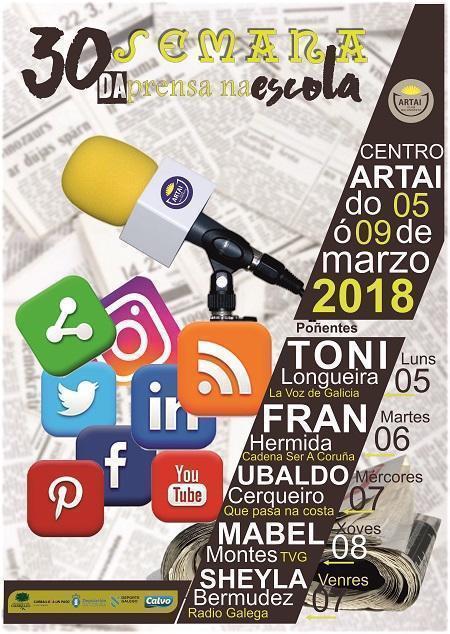 Semana da Prensa no Colexio Artai 2018