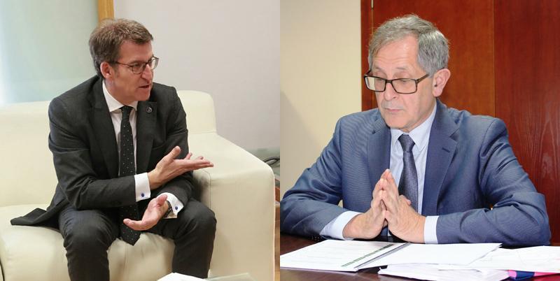 Feijoo e Evencio Ferrero