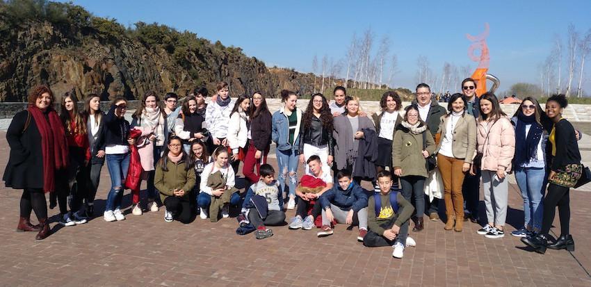 Alumnos do IES Fernando Blanco na Cidade da Cultura