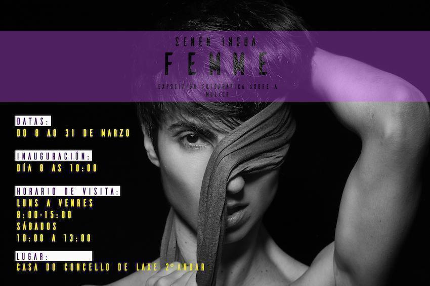 Exposicion FEMME de Senen Insua en Laxe