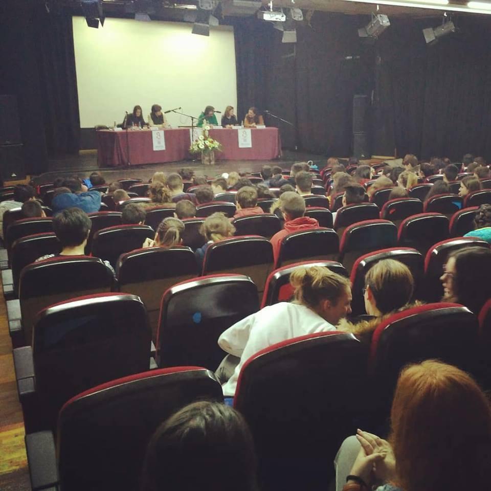 II Cume de Alcaldesas coas alumnas cos IES de Muros
