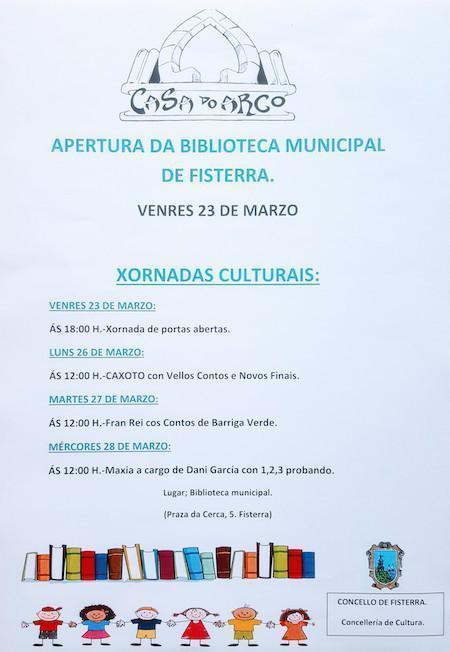 Apertura da Biblioteca Municipal de Fisterra