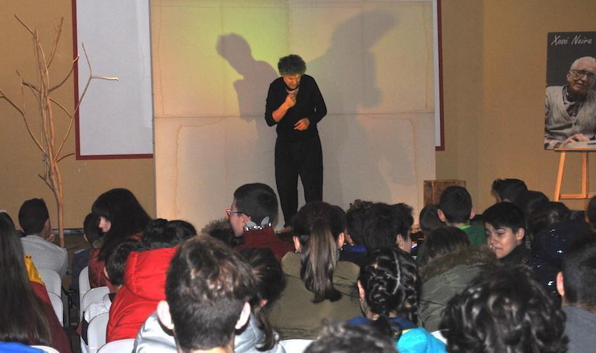 Candido Pazo na Semana Cultural do IES Fontexeria de Muros