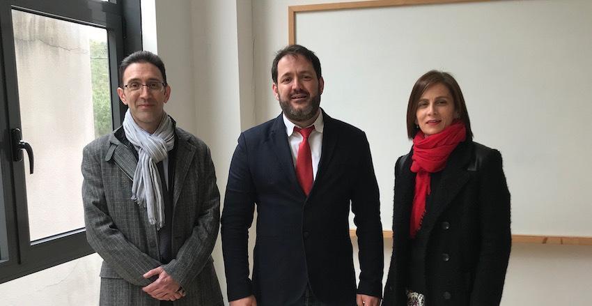 Carlos Fernandez da Camara Lois Carballido e alcalde de Ponteceso e Luz Imia Secretaria do Parque