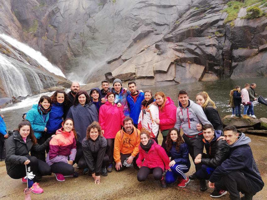 Visita da Obra Social Padre Manjon no Ezaro