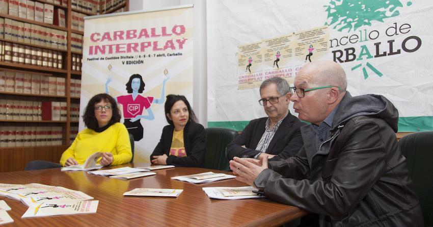 Rolda de prensa de presnetaciondo Carballo Interplay 2018