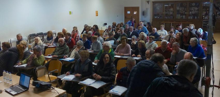 Alumnos da Universidade Senior da Costa da MOrte