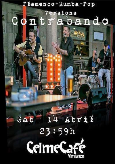 Concerto CONTRABANDO ABRIL18 Celme Cafe Vimianzo