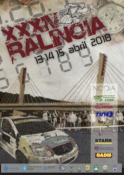 Cartel Rali de Noia 2018