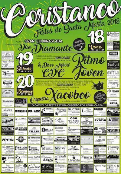Festas de Santa Marta de Coristanco 2018