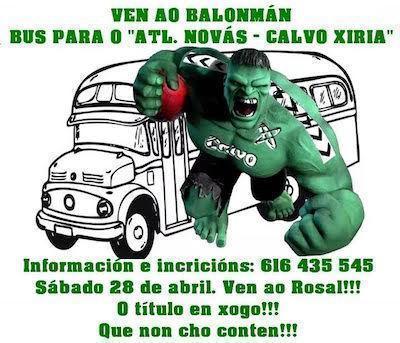 Bus do Calvo Xiria ao Rosal