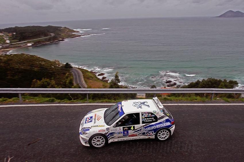 Manuel Senra no Rali de Noia.Fotp-Fran Pequeno