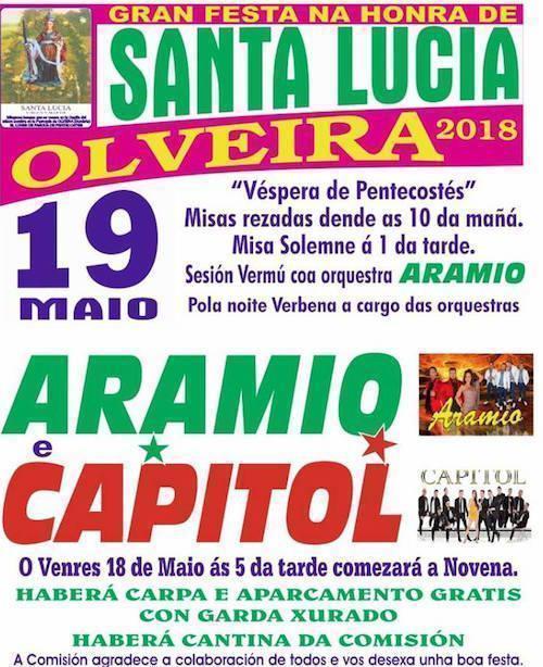 Festas de Santa Lucia de Olveira-Dumbria-2018