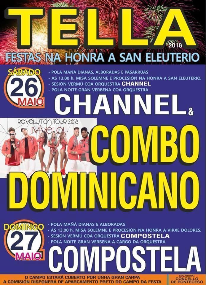 festas de Tella Ponteceso 2018