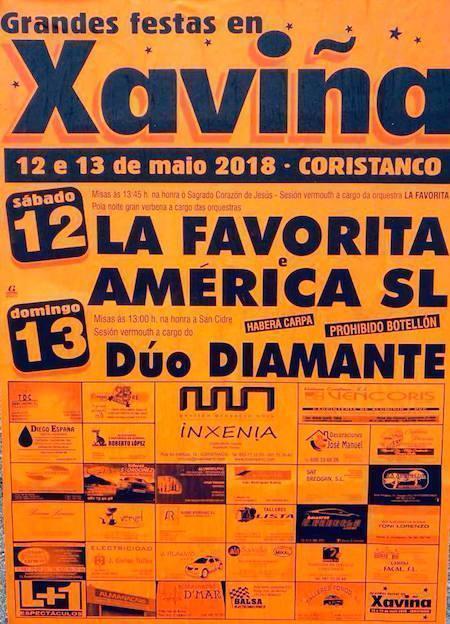 Festas de Xaviña Coristanco 2018