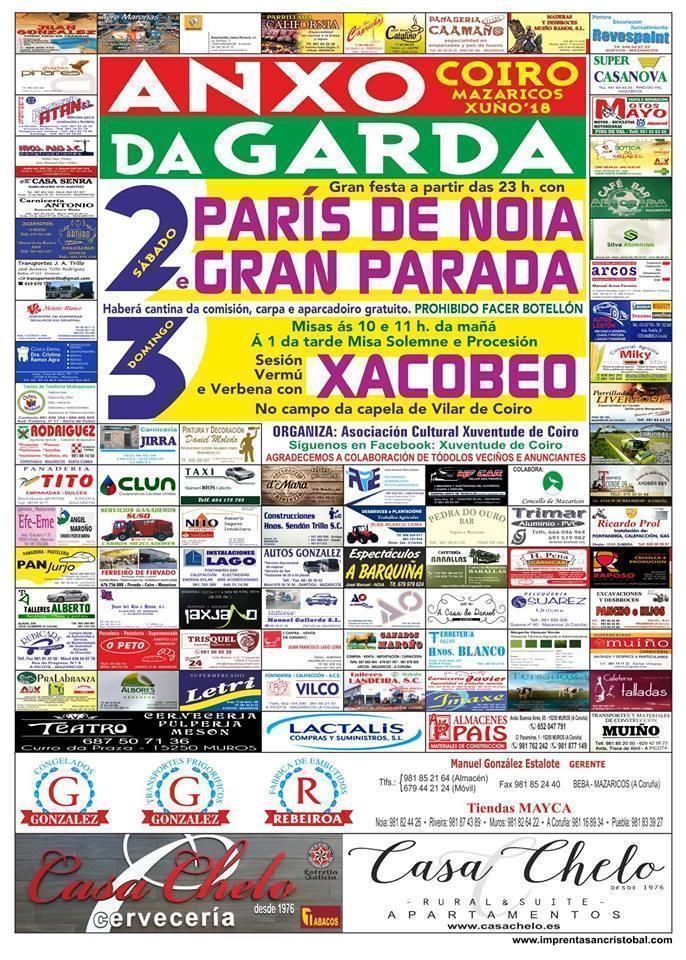 Festas do Anxo da Garda de Coiro-Mazaricos 2018-Paborama