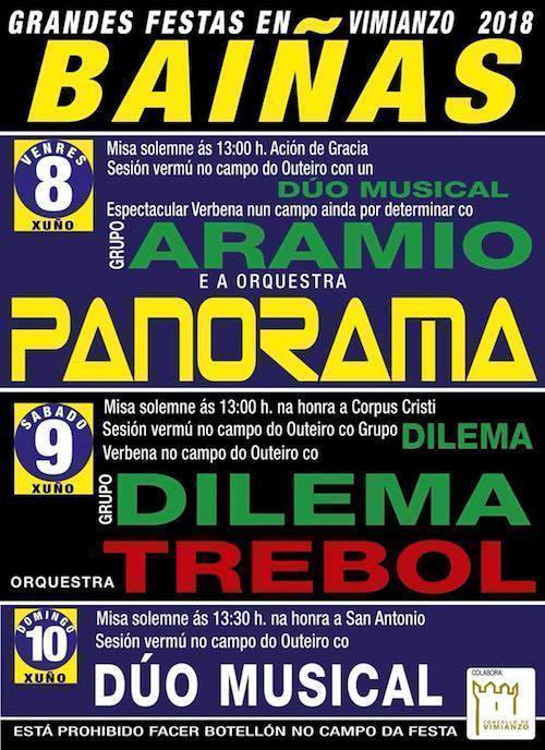 Festas de Bainas-Vimianzo-2018-Panorama