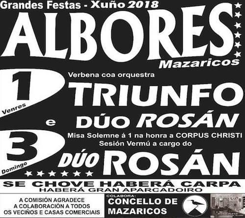 Festas de Albores-Mazaricos 2018