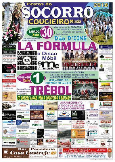 Festas do Socorro de Coucieiro-Muxia 2018