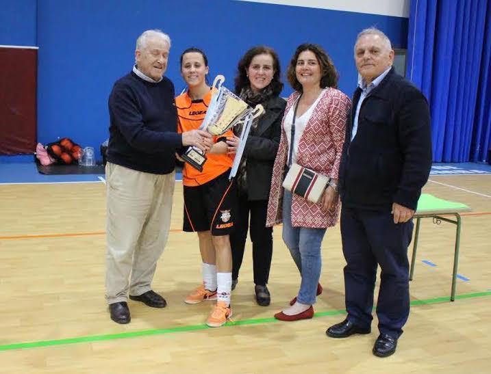 Severino Amarelle coa sua Copa Primeira Galicia