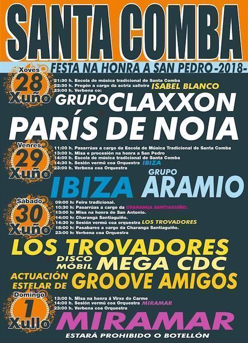 Festas de San Pedro de Santa Comba 2018