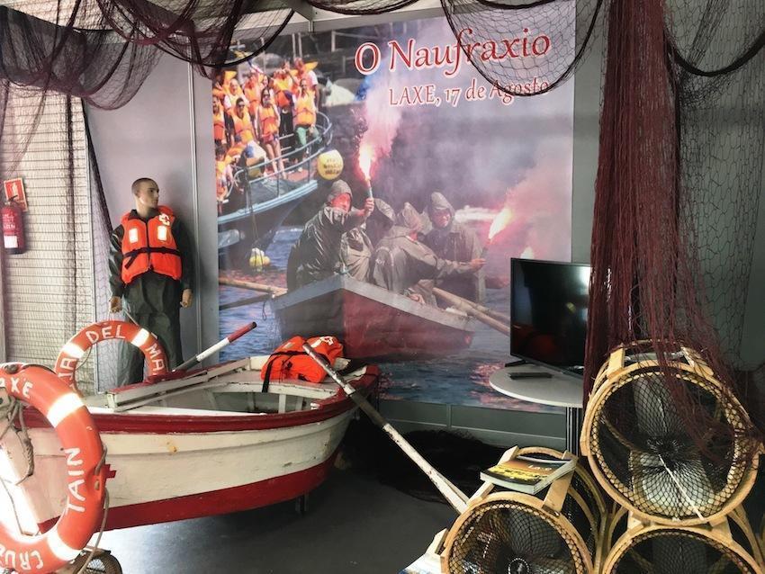 Stand do Naufraxio de Laxe na Festur