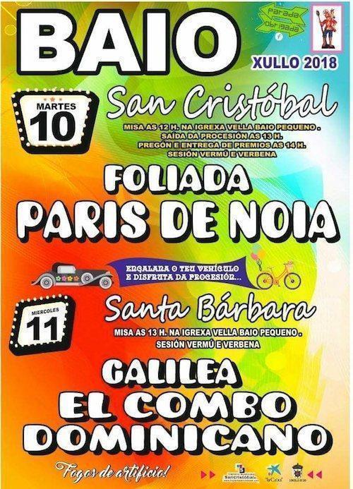 Festas de San Cristobal de Baio 2018