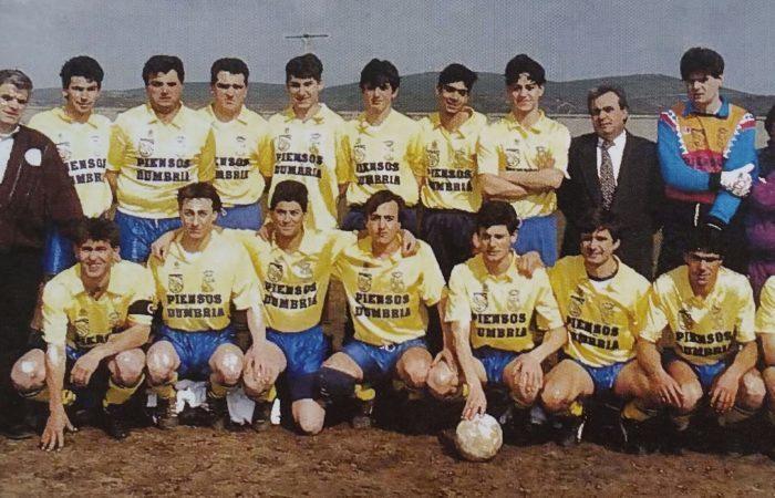 Mazaricos CF campion da Liga da Costa 93-94 com Torreira