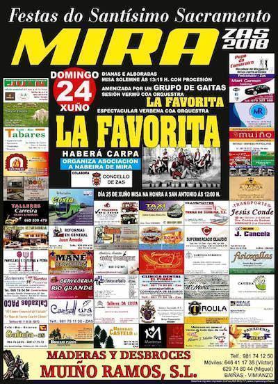 Festas do Sacramento de Mira-Zas 2018