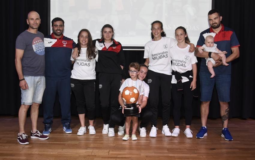 Familia das Miudas Premio ao Futbol Feminino-Foto-David Castro