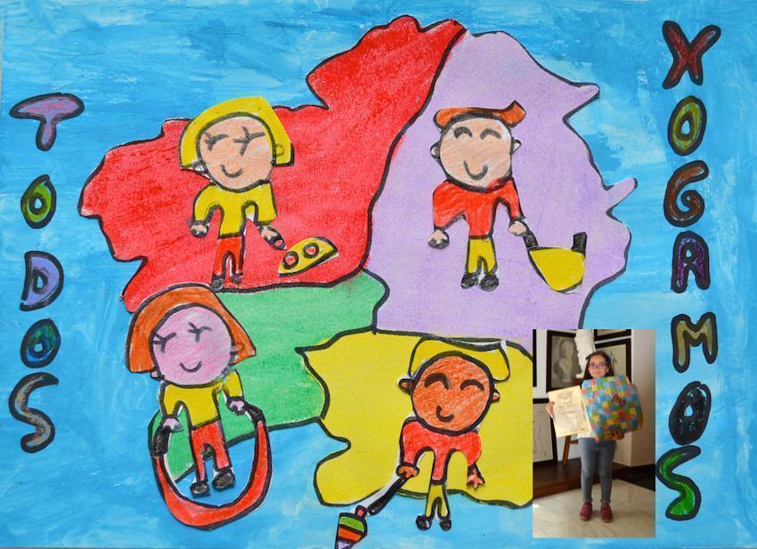 1 PREMIO CATEGORIA A (1-2 PRIMARIA V CONCURSO DEBUXOS Fundacion Fernando Blanco de Daniela Muino