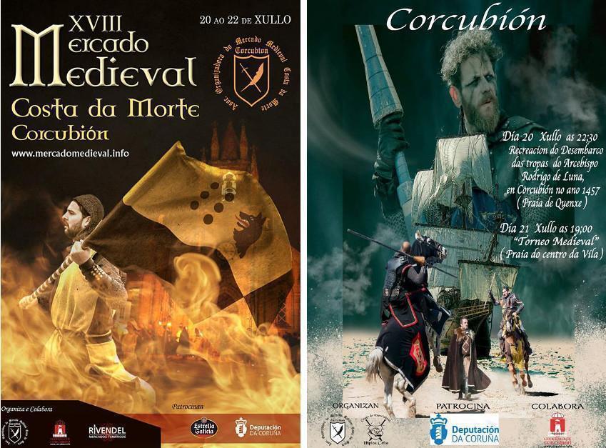 Desembarco no Mercado Medieval de Corcubion 2018