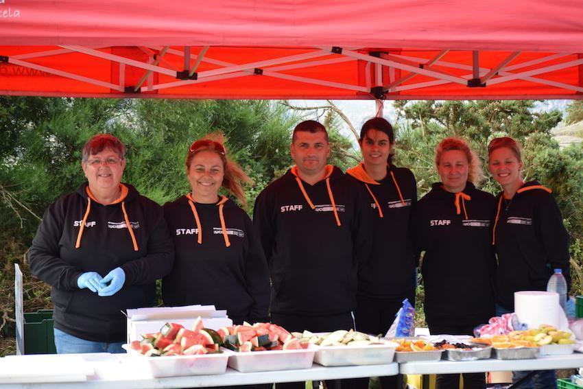 Alguns dos Organizadores Concello Dumbria no Gran Fondo Ezaro-Foto-Jorge Castro