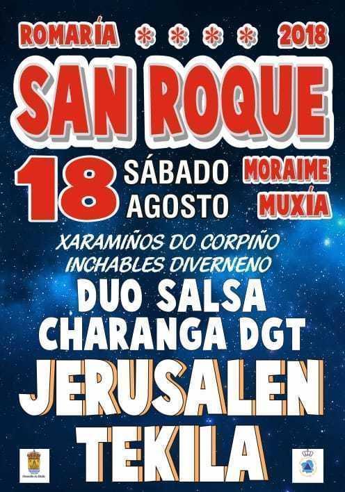 Festas de San Roque de Moraime-Muxia 2018