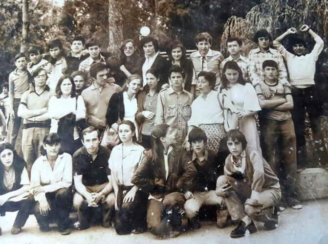 Foto da promocion do 1978 do CEIP Eugenio Lopez de Cee