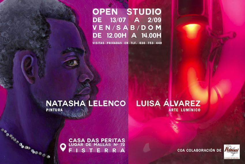 Cartaz da apertura da Casa das Peritas-Fisterra