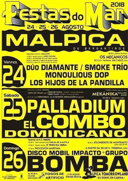 Festas do Mar de Malpica 2018