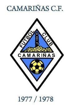 Escudo e ano de fundacion do Camarinas CF