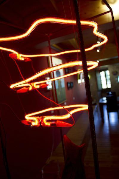 Obra de Luisa na Casa das Peritas