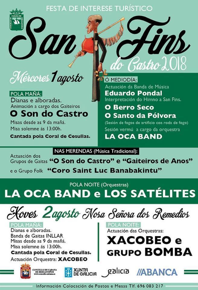 San Fins do Castro-Cabana 2018